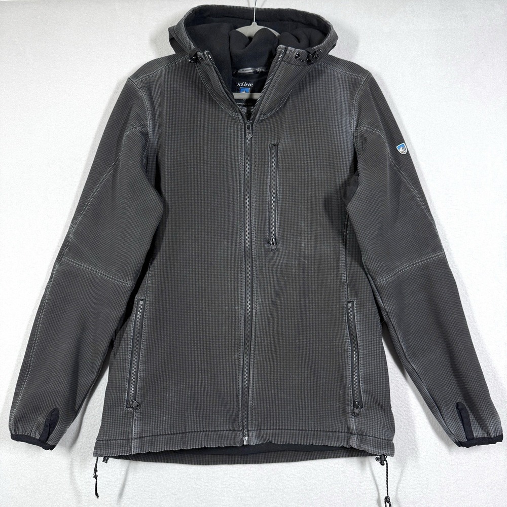 KUHL Jacket Mens Medium Relik Hoody Vintage Patina Dye Full Zip Rugged Outdoor